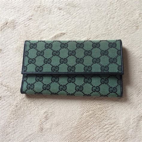 gucci 財布 緑|gucci bag.